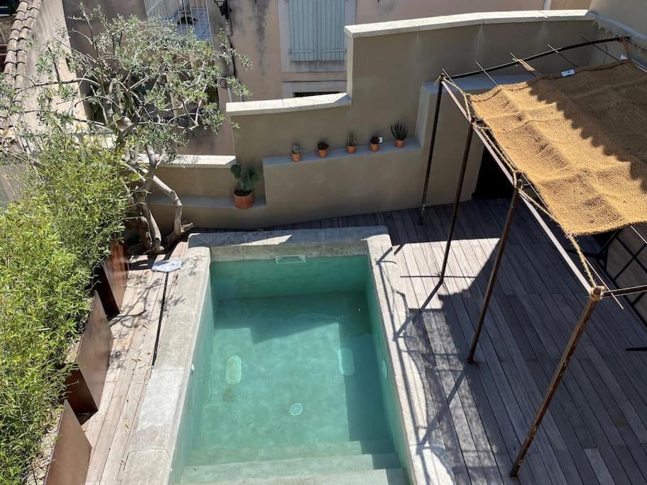 Villa De Charme Chateauneuf-de-Gadagne Bagian luar foto